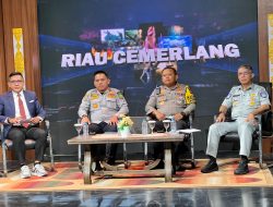 Sosialisasi Operasi Patuh LK 2025, Dirlantas Polda Riau Tampil di Program Riau Cemerlang TVRI