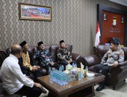Bahas Stabilitas Sosial dan Budaya, Kapolres Kuantan Singingi Terima Kunjungan FPK