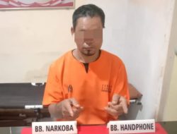 Pengedar Ditangkap Saat Tidur, 7,14 Gram Sabu Diamankan