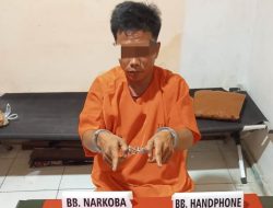 Amankan 19 Paket Sabu Siap Edar, Satresnarkoba Polres Kampar Tangkap Pengedar di Los Pasar Desa Pantai Cermin