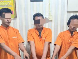 Sering Transaksi Narkoba, Tiga Pelaku Ditangkap Polsek Tambang di TKP Berbeda