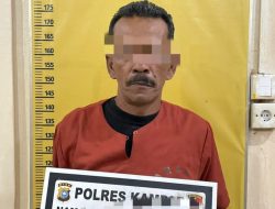 Satreskrim Polres Kampar Tangkap Pelaku Karhutla di Desa Merangin