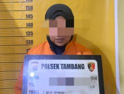 Lalai Menyebabkan Kebakaran Lahan, Wanita di Desa Rimbo Panjang Ditangkap Polsek Tambang
