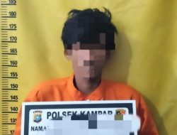 Polsek Kampar Tangkap Pelaku Curanmor di Desa Tanjung Rambutan