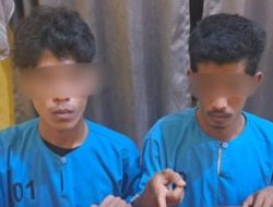 Sembunyikan Narkoba di Semak Belukar, 2 Pelaku Berhasil Diamankan Polsek Sungai Mandau