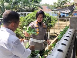Polisi dan Pelajar Bersatu Jaga Bumi,  Kasatlantas Polres Kampar Sambangi SMKN 1 Kuok