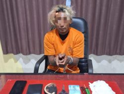 Polres Kuansing Bekuk Pengedar Narkoba di Sungai Keranji, 11 Paket Diamankan