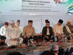 Kapolda Riau dan UAS Hadiri Tabligh Akbar Maulid Nabi di Lapangan Masjid Hj Rohana