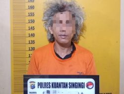 Operasi Antik LK 2025, Polres Kuansing Ringkus Pengedar Narkoba di Sungai Paku