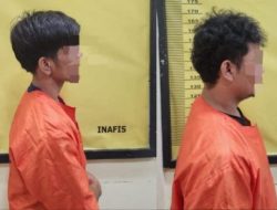 Sita 19 Paket Kecil Sabu, 2 Pelaku Diamankan Polsek Sungai Sembilan