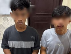 Satresnarkoba Polres Siak Bekuk Dua Kurir Narkoba, Amankan Barang Bukti 49,46 Gram