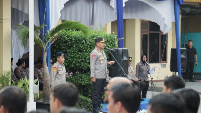 Kapolda Riau Pimpin Apel Launching PAMAPTA Polresta Pekanbaru