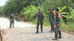Dansatgas TMMD Ke-126 Beri Suport Langsung, Pastikan Kualitas Jalan Cor di Nagacipta