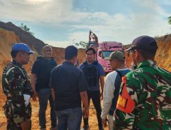 Galian C Ilegal Merajalela, Satreskrim Polres Kampar dan Kodim 0313/KPR Amankan 2 Pelaku