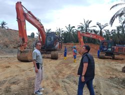 Polsek Tapung Hulu Cek Keberadaan Galian C di Desa Sukaramai