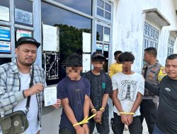 Ungkap Kasus Penggelapan Buah Kelapa Sawit Milik PT IIS, 3 Pelaku Diamankan Polsek Singingi Hilir