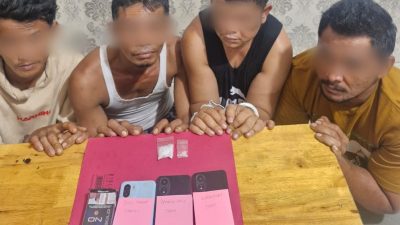 Ungkap 2 Dua Kasus Narkoba di Kandis dan Bengkalis, Satresnarkoba Polres Siak Ringkus 6 Pelaku