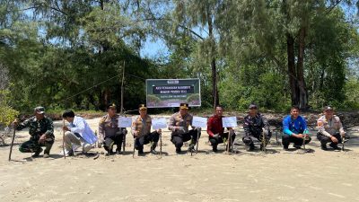 Rembuk Pemuda Riau Satukan Semangat Green Policing, Tanam Mangrove di Bengkalis