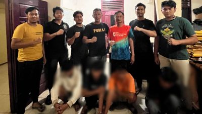Polsek Kandis Ringkus 4 Terduga Pelaku Persetubuhan Anak Bawah Umur