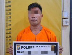 Cabuli Anak Tiri Hingga Hamil 5 Bulan, Pelaku Diamankan Polres Kampar