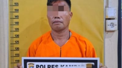 Cabuli Anak Tiri Hingga Hamil 5 Bulan, Pelaku Diamankan Polres Kampar