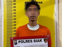 Satresnarkoba Polres Siak Bekuk Pengedar Sabu di Kandis, Amankan 4 Paket Siap Edar
