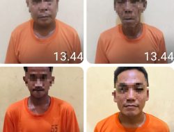 Polres Kuansing Amankan 4 Pelaku Kericuhan Operasi PETI di Desa Pulau Bayur