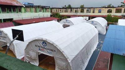 Ruang Kelas SMAN 1 Tebing Tinggi Terbakar, Kemendikdasmen Dirikan 6 Tenda