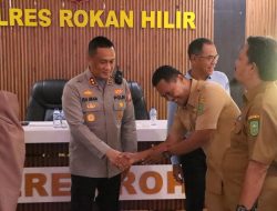 Kapolres Rohil Terima Silaturahmi dan MKKS Tingkat SMA 