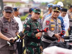 Pastikan Kesiapan Personel dan Sarpras, Polda Riau Gelar Apel Siaga Bencana
