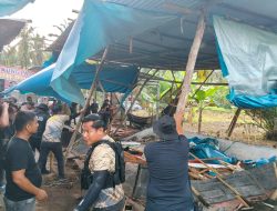 Sita Barang Bukti, Polres Kampar Obrak-abrik Judi Sabung Ayam di 2 Desa