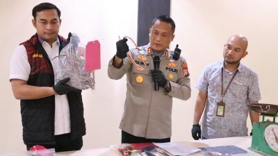 Ungkap Pencurian Kabel Reda di PT PHR, Polres Rohil Amankan 5 Orang Pelaku