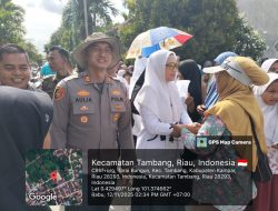 Kapolsek Tambang Dinginkan Aksi Spontan Wali Murid Demontrasi di SDN 02 Desa Tarai Bangun