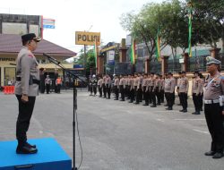 Polresta Pekanbaru Gelar Apel Pasukan Operasi Zebra LK 2025