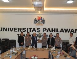 Green Policing Goes to Campus, Karo Rena Polda Riau Sapa Civitas Akademika Universitas Pahlawan
