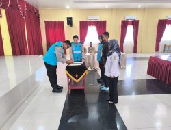 Polres Kampar Gelar Pakta Integritas Penerimaan Bintara Brimob, Kapolres: Jamin Proses Bersih dan Transparan