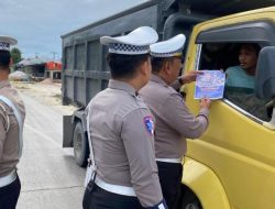 Satgas Preemtif Polres Siak Intensif Sosialisasi Operasi Zebra LK 2025 di Kecamatan Kandis