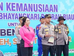 Polda Riau Kirim 6 Truk Bantuan Misi Kemanusiaan ke Aceh-Sumut dan Sumbar