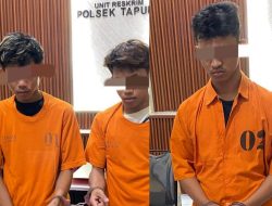 Polsek Tapung Tangkap Tiga Pelaku Narkoba di 2 TKP Berbeda