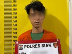 Ciduk Residivis Kasus Narkoba, Polres Siak Sita Sabu di Atas Jembatan Benteng Hulu