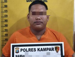Satreskrim Polres Kampar Tangkap Pelaku Pengeroyokan di Desa Sinama Nenek