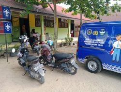 Polsek Tanah Putih Amankan Distribusi Program SPPG Polres Rohil ke Sejumlah Sekolah