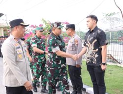 Danrem 031/Wira Bima Silaturahmi ke Polres Rokan Hilir, Perkuat Sinergi dan Soliditas TNI–Polri Jelang Pengamanan Akhir Tahun