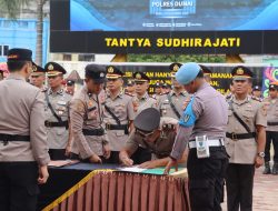 5 Pejabat Polres Dumai Ganti Jabatan, Kapolres: Fokus Layani Masyarakat dengan Lebih Baik