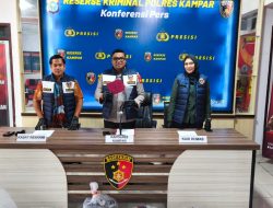 Kurang Dari 12 Jam, Polres Kampar Berhasil Tangkap Pelaku Pembunuhan di Desa Pasir Sialang