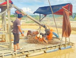 Polsek Kuantan Hilir Tertibkan Aktivitas PETI di Hutan Ulayat Kenegerian Koto Rajo
