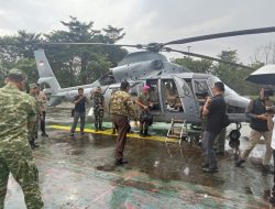 Kapolres Siak Sambut Kedatangan Menhan RI, Kunjungan ke Yonif TP 851/BBC Berlangsung Aman