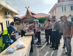 215 Personil Polres Dumai Negatif Narkoba Pasca Cek Urine