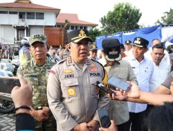 Polresta Pekanbaru Gelar Apel Pasukan Operasi Lilin LK 2025, 413 Personel Disiagakan Amankan Nataru