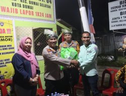 Dir Binmas Polda Riau Kunjungi Satkamling Dumai, Tegas kerjasama Masyarakat Harus Diperkuat